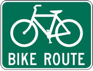 Buy Green Bike Route Signs - USA Traffic Signs