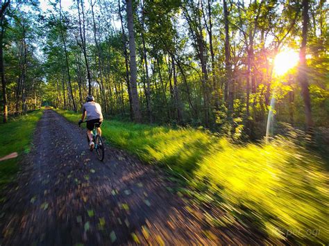 Evening rides on the Rail Trail - Morgantown, WV : r/EveryDayRide