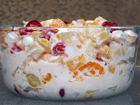 AMBROSIA/MARSHMALLOW FRUIT SALAD – Best Cooking recipes In the world