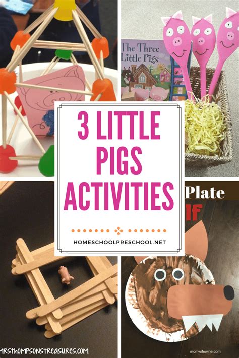 Engaging Three Little Pigs Preschool Activities