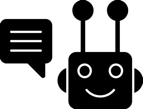 Chatbot Vector Icon Design 16493830 Vector Art at Vecteezy