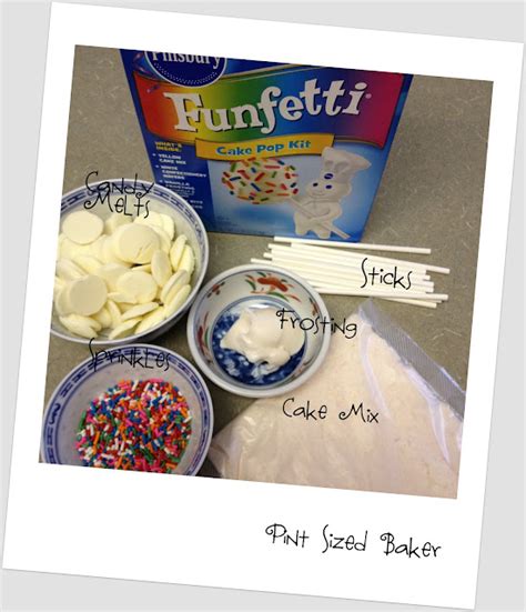 Review of Pillsbury Funfetti Cake Pop Kit - Pint Sized Baker