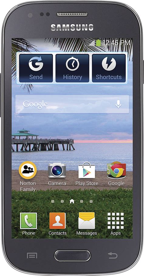 Best Buy: TRACFONE TracFone Samsung SM-S766C with 8GB Memory No-Contract Cell Phone Gray ...