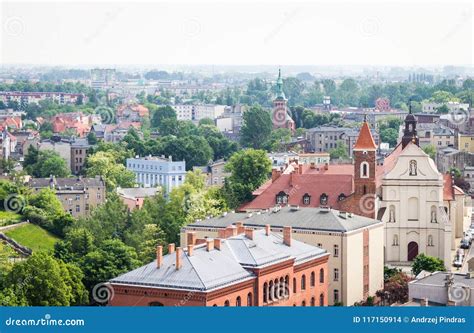 Gniezno, Poland - View for City Panorama at Gniezno. Stock Photo ...