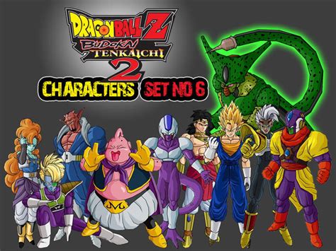 Dragon Ball Z Characters Set6 by The-Lonely-Wolf on DeviantArt