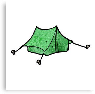 cartoon tent by octoberarts | Redbubble | Tegning, Tegn