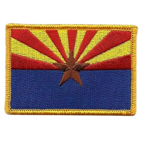 Arizona Flag Patch - Full Color | Notch