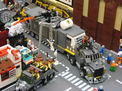 LEGO Zombie Attack Truck | Lego zombies, Custom lego, Lego halloween