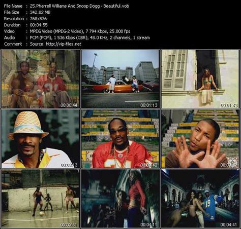 Pharrell Williams And Snoop Dogg «Beautiful» VOB File