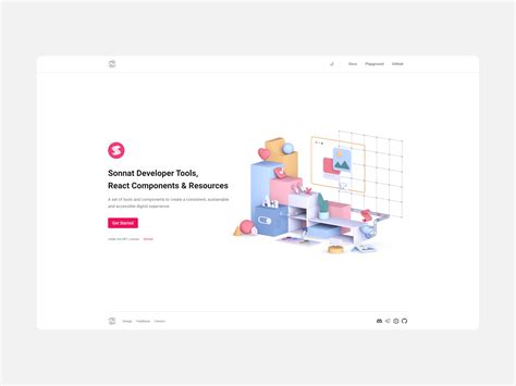 Sonnat Design System 3D Illustration by Narges Gharib on Dribbble