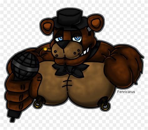 Fnaf Fazmeat By Fenricarus-d8k006p - Love Freddy Fazbear Muscle, HD Png Download - 800x658 ...