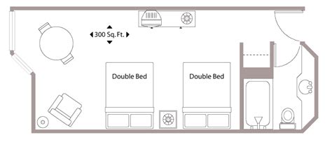 Hotel Room Floor Plan With Dimensions | Floor Roma