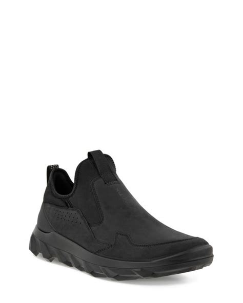 Ecco Mx Slip-on Sneaker in Black for Men | Lyst