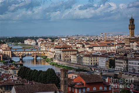 Florence-bridges Of Florence Photograph by Judy Wolinsky - Pixels