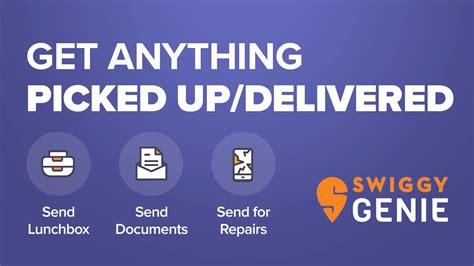 Swiggy Genie Tutorial: Send or pick-up anything from anywhere. - YouTube