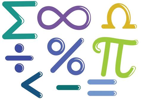 Free Math Symbols Vectors 104158 Vector Art at Vecteezy