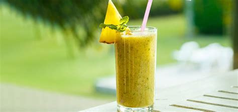 Pineapple Cucumber Detox Smoothie - Dherbs - The Best All Natural ...