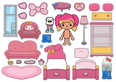 Toca Boca Paper Doll House | Images and Photos finder