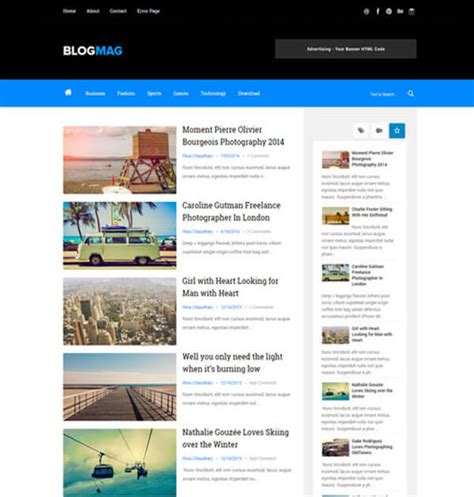 Blog Template Free – analisis