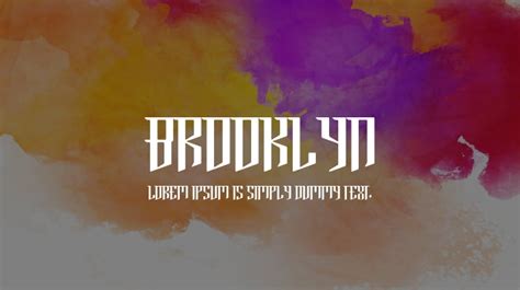 Brooklyn Font Family : Download Free for Desktop & Webfont