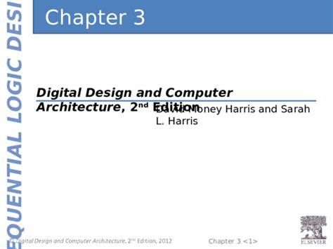 Digital Design And Computer Architecture 2nd Edition