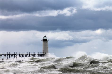 Lighthouses of Michigan Lake Lighthouse, Great Lakes, Michigan, Greats, Lighthouses, Lighthouse