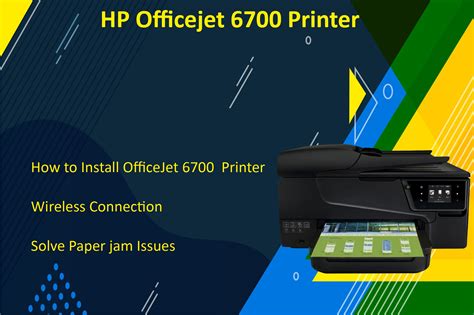 Quick fix paper jam issues for HP Officejet 6700 printer | Hp officejet ...