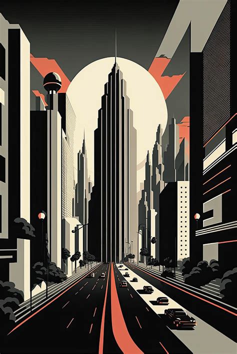 Retro Futuristic City Digital Art by Koalafish AI - Fine Art America