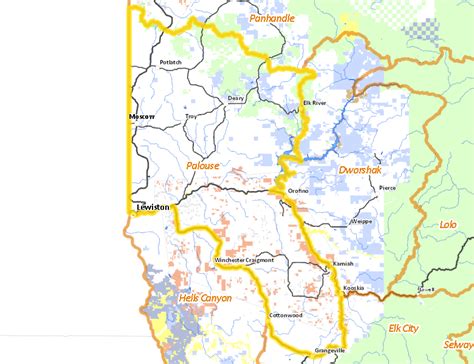 Palouse Zone | Idaho Hunt Planner