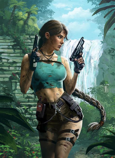 Lara Croft Fanart by VallkyrArt on DeviantArt