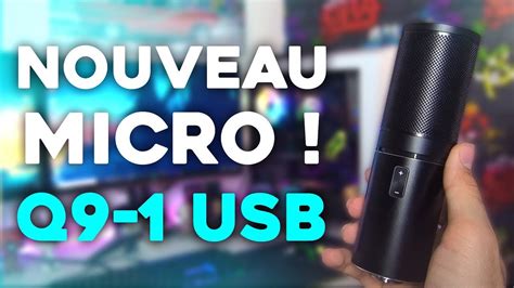 Mon nouveau MICRO ! TONOR Q9 1 USB - YouTube