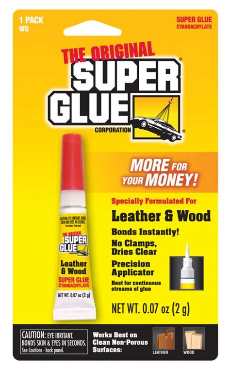 Leather and Wood Super Glue | The Original Super Glue