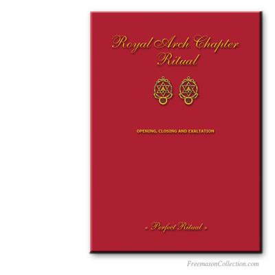 Royal Arch Ritual. Masonic ritual. Freemason Collection