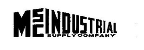 MSC INDUSTRIAL SUPPLY COMPANY Trademark of SID TOOL COMPANY, INC ...