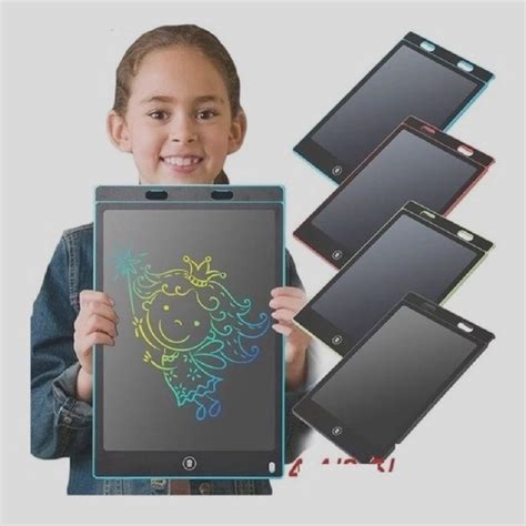 Lousa Mágica Tablet Tela em Lcd 10 p-Infantil- Escrever, Desenhar, Pintar-Color em Promoção na ...