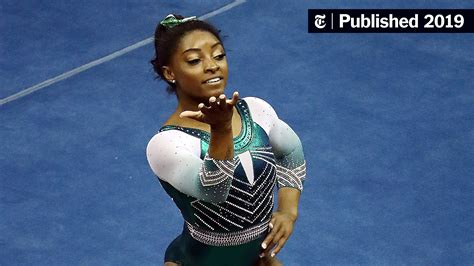 Simone Biles Takes Gymnastics to a New Level. Again. - The New York Times