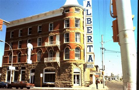 Alberta Hotel, Jasper ave & 96st. 1970. Image Courtesy of Vintage Edmonton https://www.facebook ...