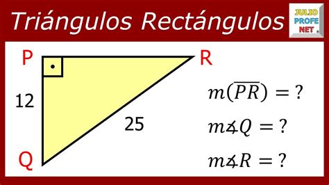 SOLUCIÓN DE TRIÁNGULOS RECTÁNGULOS - YouTube