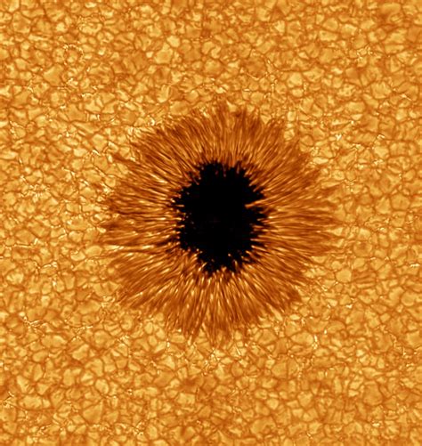 The Clearest Image of a Sunspot Ever Taken, Courtesy of the Big Bear Solar Observatory ...