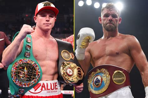 Canelo Alvarez vs Billy Joe Saunders Tale of the Tape: Records, stats ...