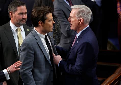 Matt Gaetz Told a Friend He Shivved Kevin McCarthy as Revenge for the House Ethics Probe: Report ...