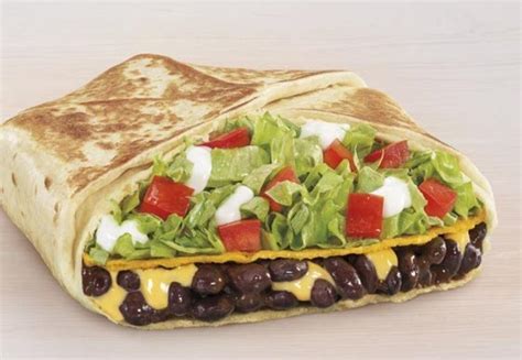 Taco Bell Black Bean Crunchwrap Supreme Nutrition Facts