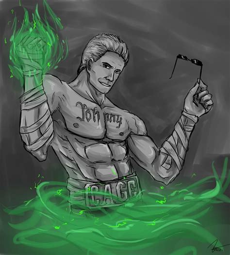 Mortal Kombat: 10 Pieces Of Johnny Cage Fan Art That Prove He's The Best Character