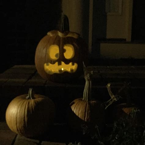 A goofy pumpkin carving for 2017 : r/Pumpkins