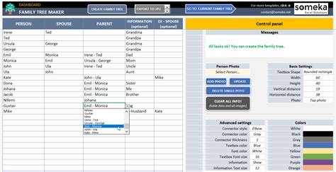 Automatic Family Tree Maker Excel Template Family Tree Creator | lupon.gov.ph