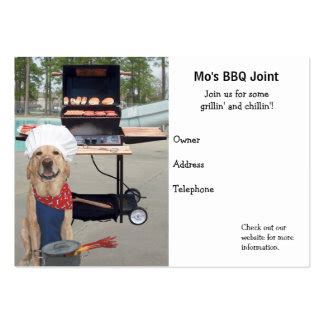 600+ Bbq Business Cards and Bbq Business Card Templates | Zazzle