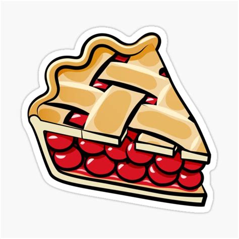 "Cherry Pie - Cherries on pink " Sticker for Sale by littlearrow ...