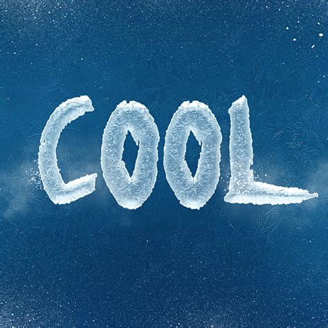 Ice And Snow PNG Picture, Ice Snow Effect Text, Ice Text, Cool Text ...