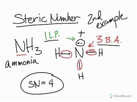 Finding the Steric Number Part 2 - YouTube