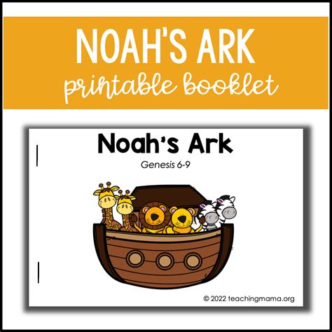 FREE Printable Noah's Ark Worksheets And Activities For, 41% OFF